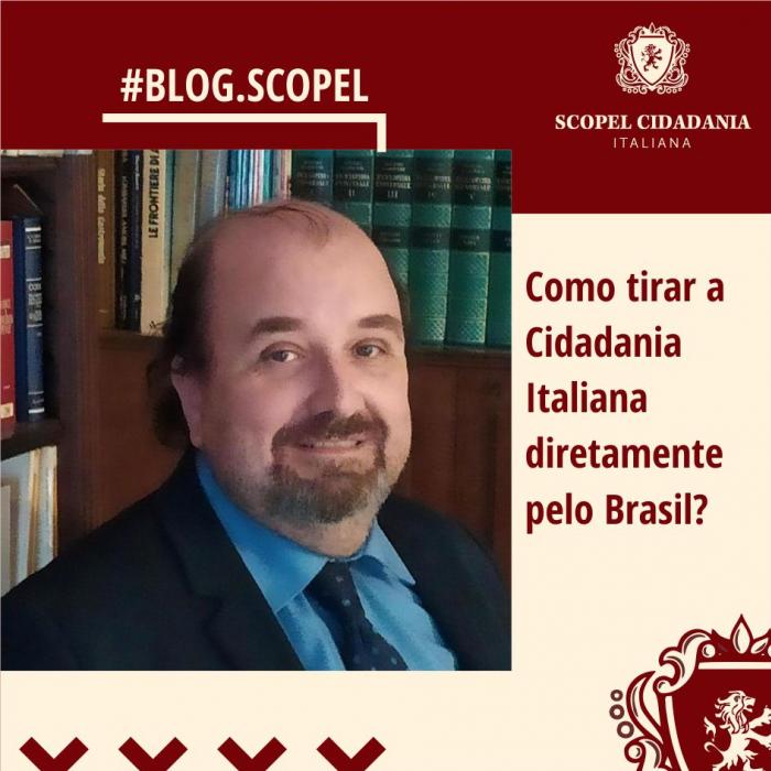 Tirar a Cidadania Italiana diretamente pelo Brasil?