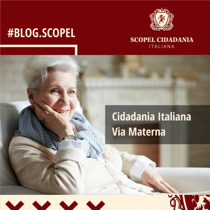 Cidadania Italiana Via Materna