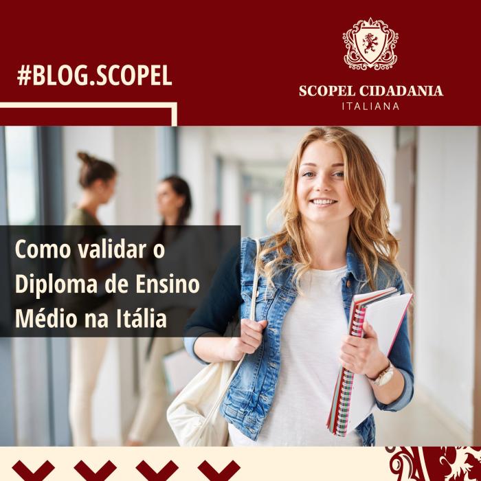 Validação do Diploma de Ensino Médio na Itália