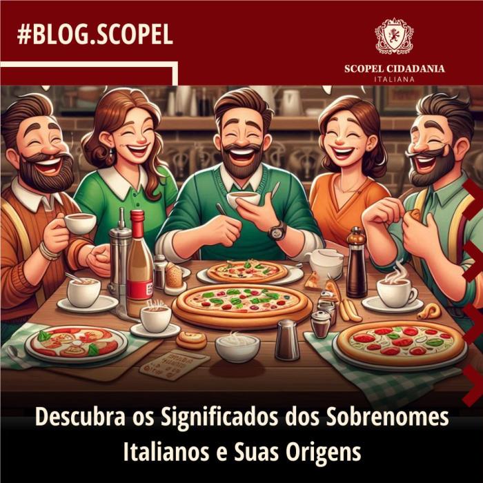 Descubra os Significados dos Sobrenomes Italianos e Suas Origens